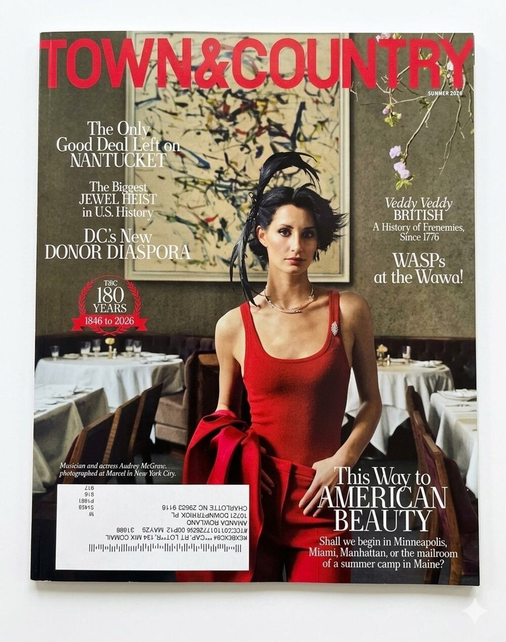 Town & Country Magazine Summer 2026 Audrey McGraw
